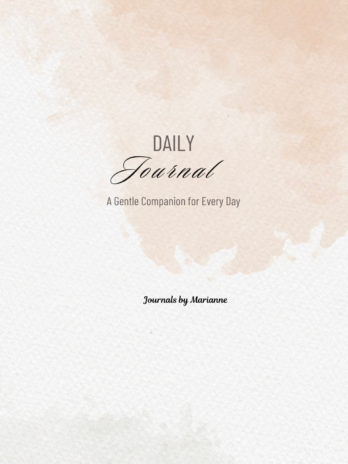 Daily Journal – A Gentle Companion for Every Day