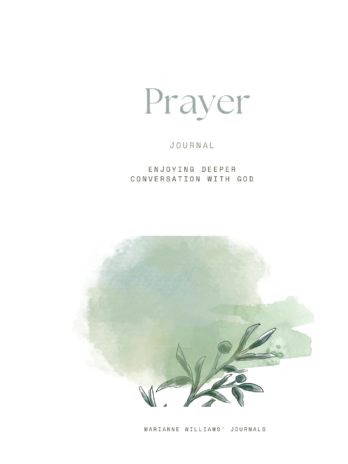 Prayer Journal – Enjoying Deeper Conversation with God