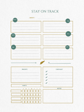 Today’s Reflections Journal Planner